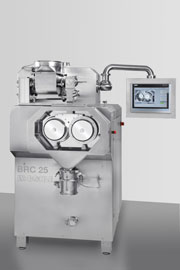 BRC 25 drying granulator complements L.B. Bohle's granulation range