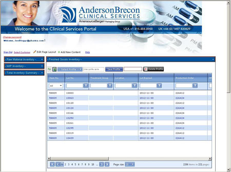 Brecon Pharmaceuticals installs JD Edwards web portal