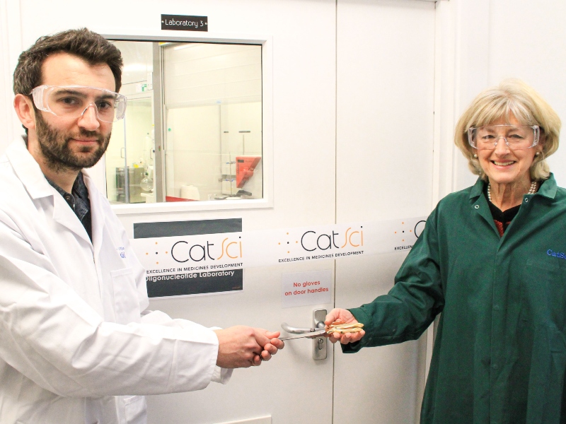 Catsci welcomes His Majesty’s Lord-Lieutenant in Wales