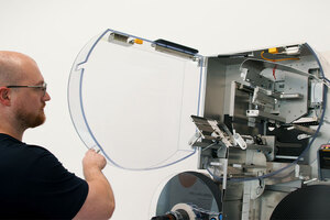 Change any label roll without interruption