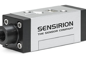 Chemically-resistant sensor for low liquid flow rates