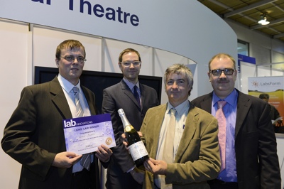 Cleaver Scientific wins Lions\' Lair competition at Lab Innovations