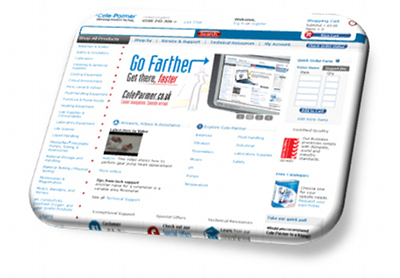 Cole-Parmer announces new website