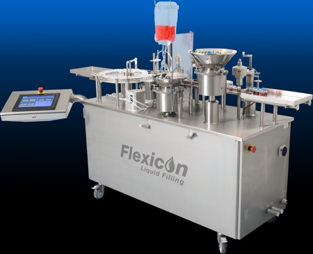 Compact Flexicon FPC50W filling machine offers accuracy, flexibility and efficiency
