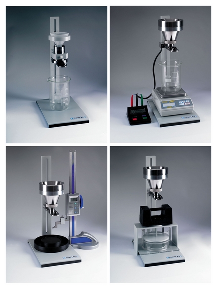 Copley Scientific's new flowability tester for pharmaceutical powders