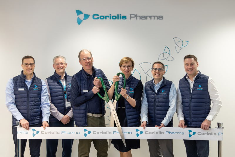 Coriolis Pharma opens US headquarters and laboratory at Research Triangle Park in North Carolina