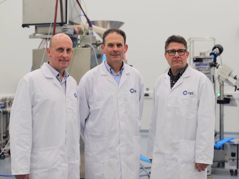 CPI opens medicine manufacturing centre in Scotland