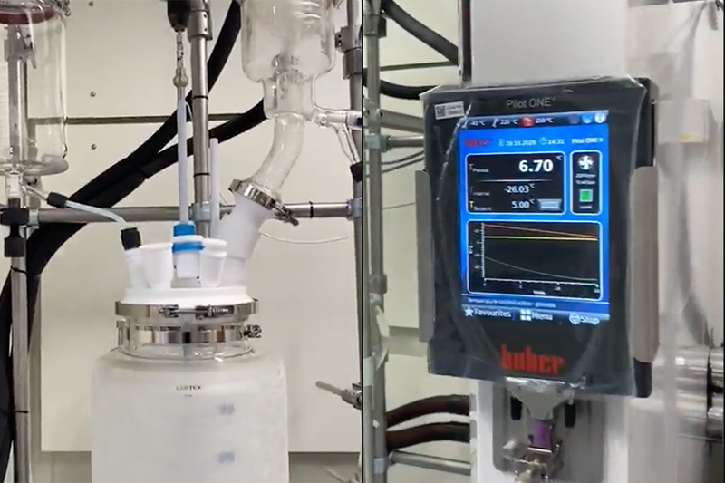 Custom built reaction system for the life sciences industry