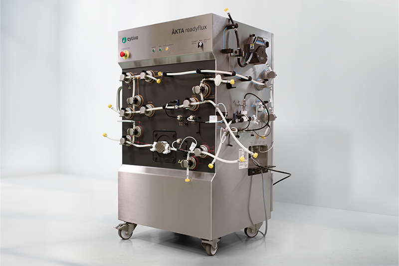 Cytiva unveils new ÄKTA readyflux system for low-volume drug manufacturing