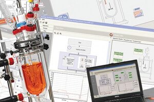 Datalogue and control jacketed reaction systems with ease