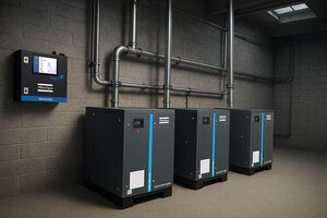 DHS 3000 VSD+ – Atlas Copco's robust screw vacuum pump for industrial application