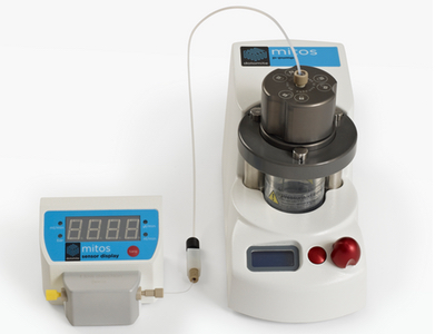 Dolomite Microfluidics’ Mitos P-Pumps for monodisperse droplets