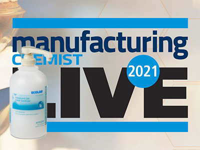 Ecolab to provide hand sanitisation stations at Cleanroom Technology and Manufacturing Chemist LIVE events