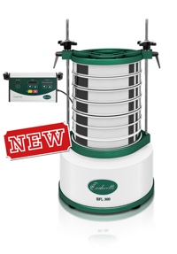 EFL 300 sieve shaker can handle heavier and larger samples