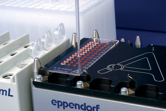 epMotion is the perfect tool for loading AmpliGrid slides