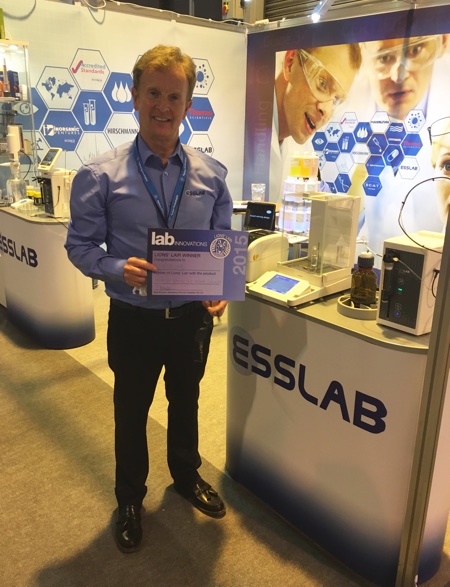 Esslab wins Lions’ Lair at Lab Innovations 2015