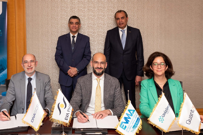 EVA Pharma joins forces with DNA Script and Quantoom to bring end-to-end mRNA manufacturing to Egypt