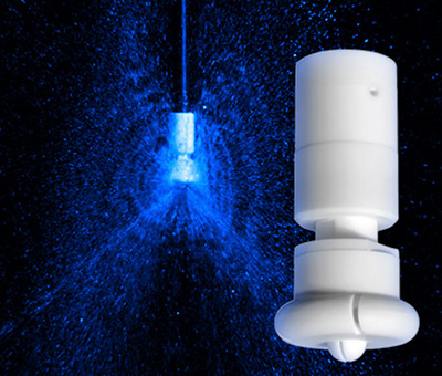 Faster tank cleaning with PTFE nozzle