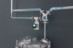 Flow measurement for WFI loops: preventing biofilm development