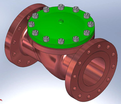 Flowserve swing check valves help increase reliability in chemical applications
