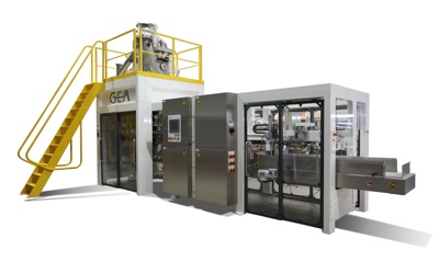 GEA Avapac 10-tonne/hour powder filling system fits into a 40ft container for easy shipping