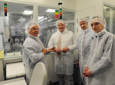 German Federal Minister visits Vetter
