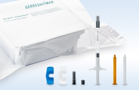Gerresheimer presents new Gx RTF ClearJect syringes 