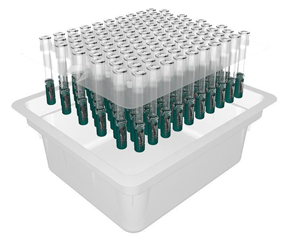 Gx InnoSafe syringes can take place on existing filling lines in the nested state