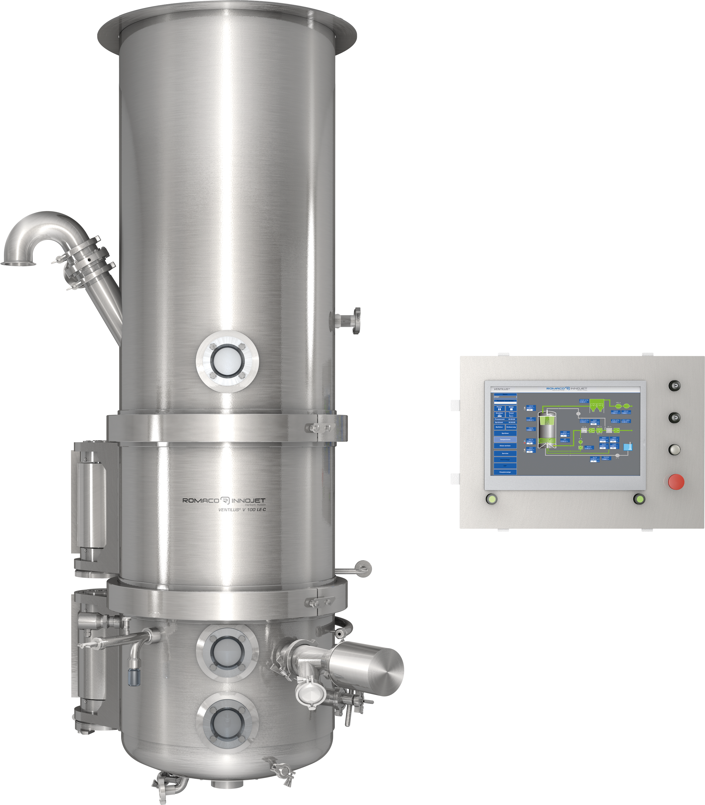 Granulation, drying, coating: full flexibility and maximum efficiency with VENTILUS technology