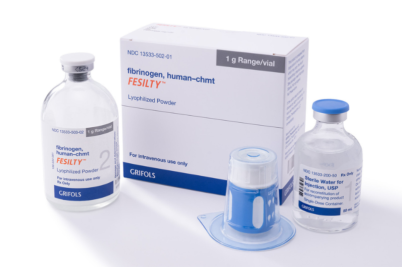 Grifols launches FESILTY fibrinogen concentrate in US for congenital fibrinogen deficiency