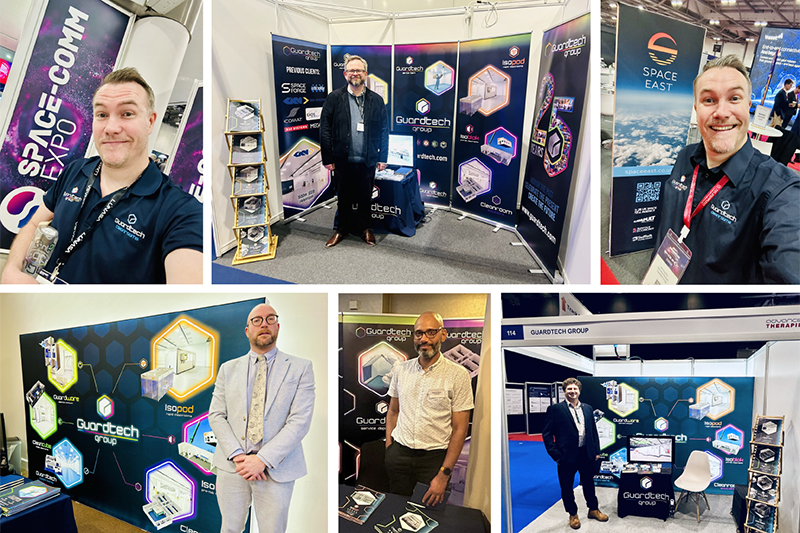 Guardtech Group Commercial Team ready to shine as jam-packed summer exhibition schedule hots up