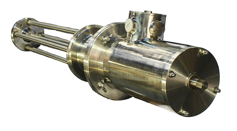 Silverson’s expertise
extends to the design and
manufacture of custom-
built batch mixers for specific applications