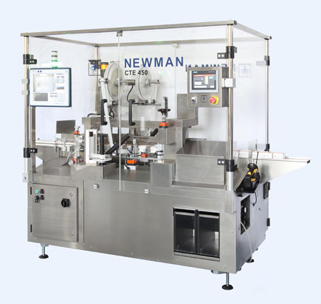 High speed carton labeller with track and trace capability