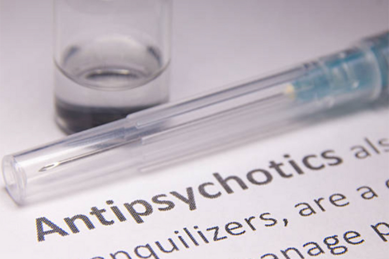 How do long-acting injectable antipsychotics work?