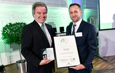 Huber awarded state environmental prize
