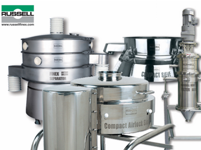 Industrial screeners increase production efficiency for pharma manufacturers
