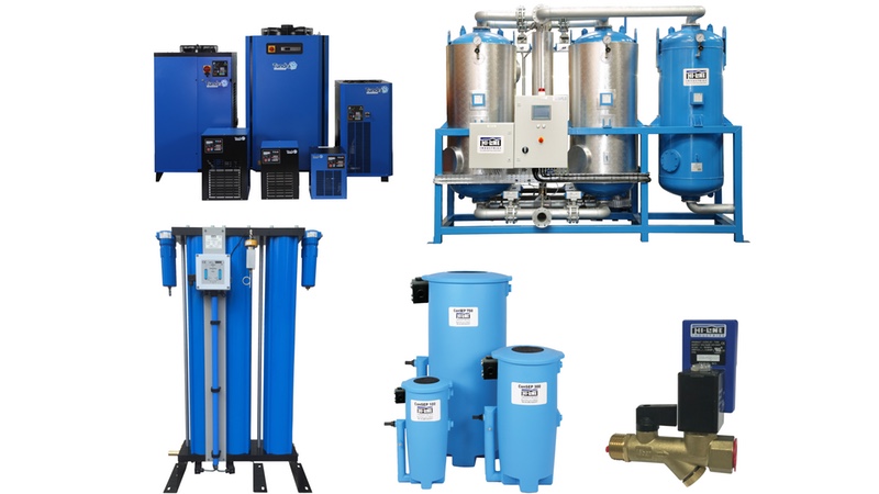 ISO standard for compressed air purification
