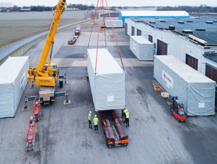 KeyPlants ships vaccine manufacturing facility to Africa
