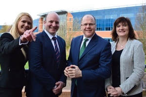 Life Sciences Minister George Freeman MP visits Charnwood Campus