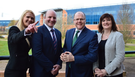 Life Sciences Minister George Freeman MP visits Charnwood Campus