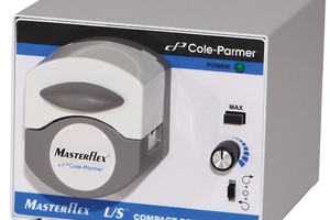 Low-flow pumping with new Masterflex Miniflex pump head