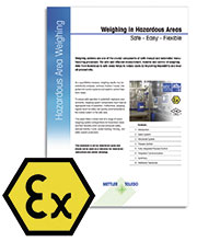 Make weighing safe, easy and flexible in hazardous areas