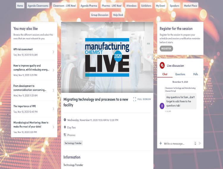 Manufacturing Chemist Live: Day Two Review