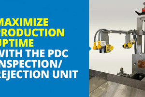 Maximise production uptime with the PDC Inspection/Rejection Unit