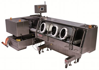 Melt extrusion and calendering in one