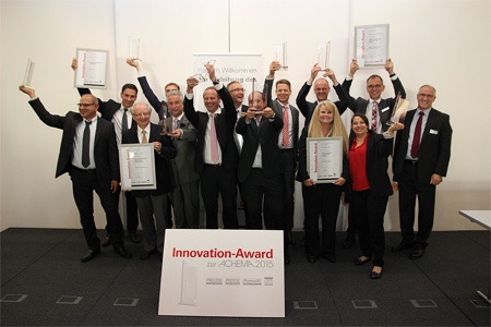 MicroSphere Refiner named Best Innovation at Achema 2015