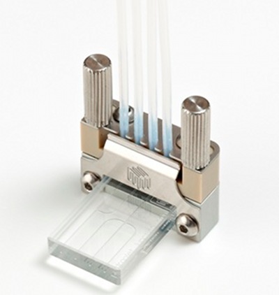 Multiflux changes the world of microfluidic connections