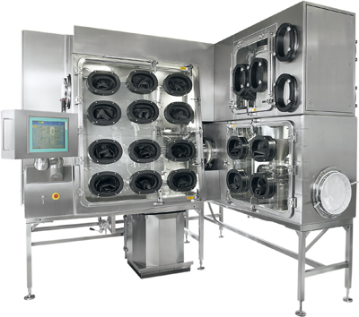 Multimill system built in an isolator