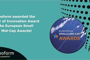 Nanoform wins Star of Innovation award at the European Small and Mid-Cap Awards 2021
