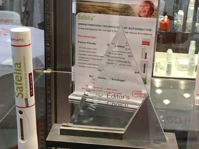 Nemera wins Editor’s choice at Interphex